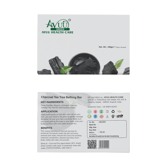 Charcoal Tea Tree Bathing Bar