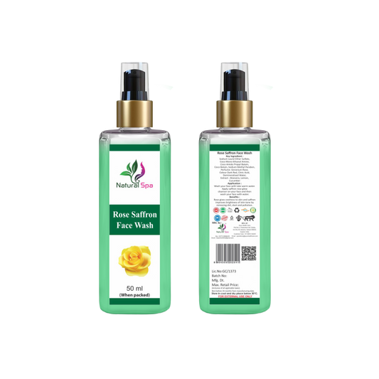 Rose Saffron Facewash