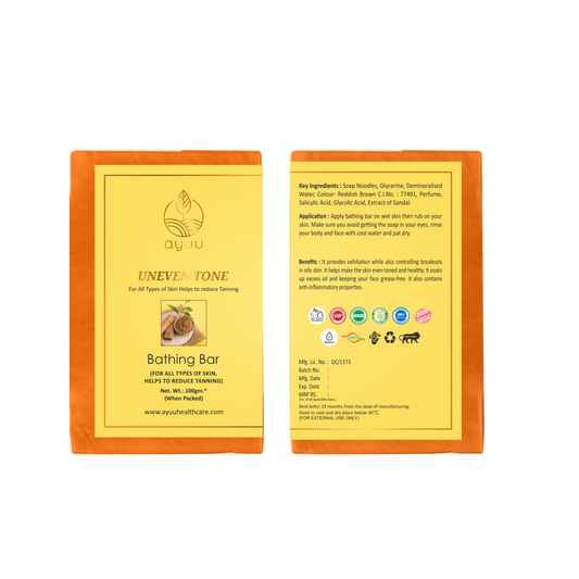 Uneven Tone Bathing Bar