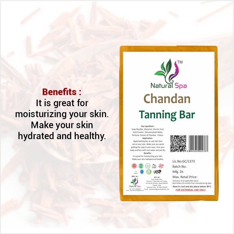 Chandan Tanning Bathing Bar