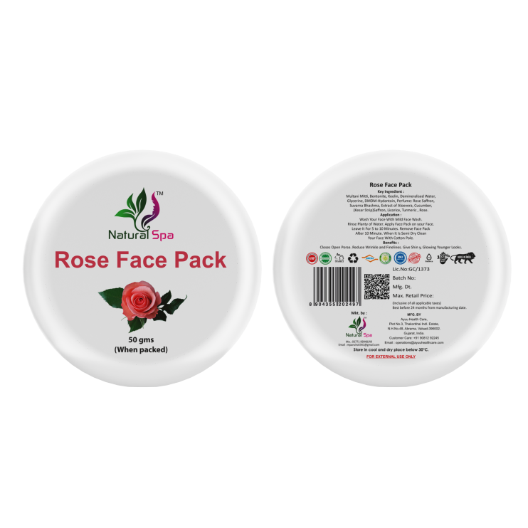Rose Face Pack