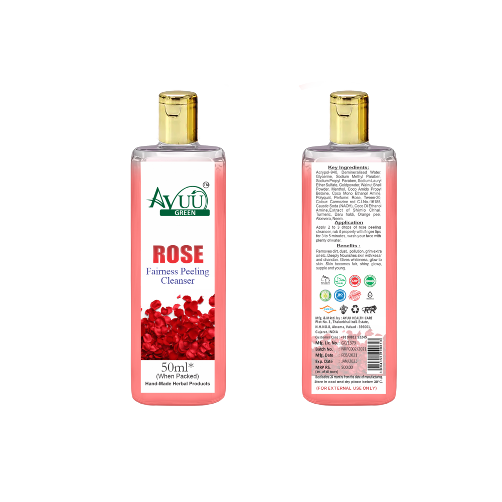 Rose Fairness Peeling Cleanser