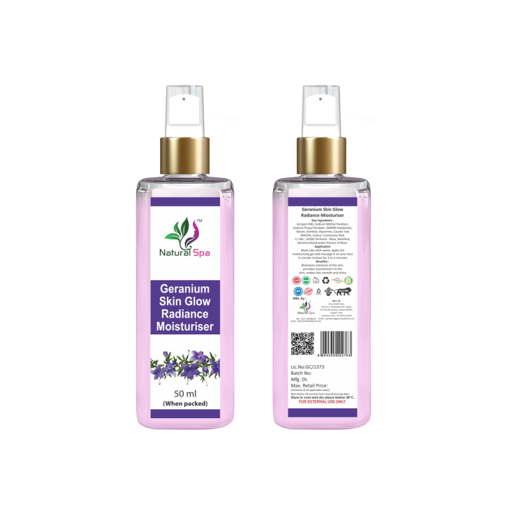 Geranium Moisturiser Gel