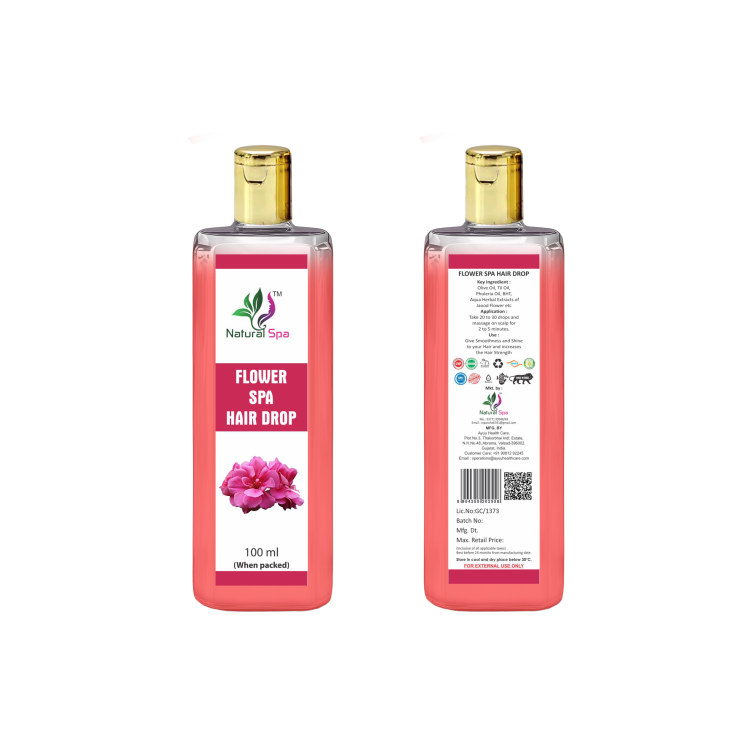 Flower Spa Hair Drop