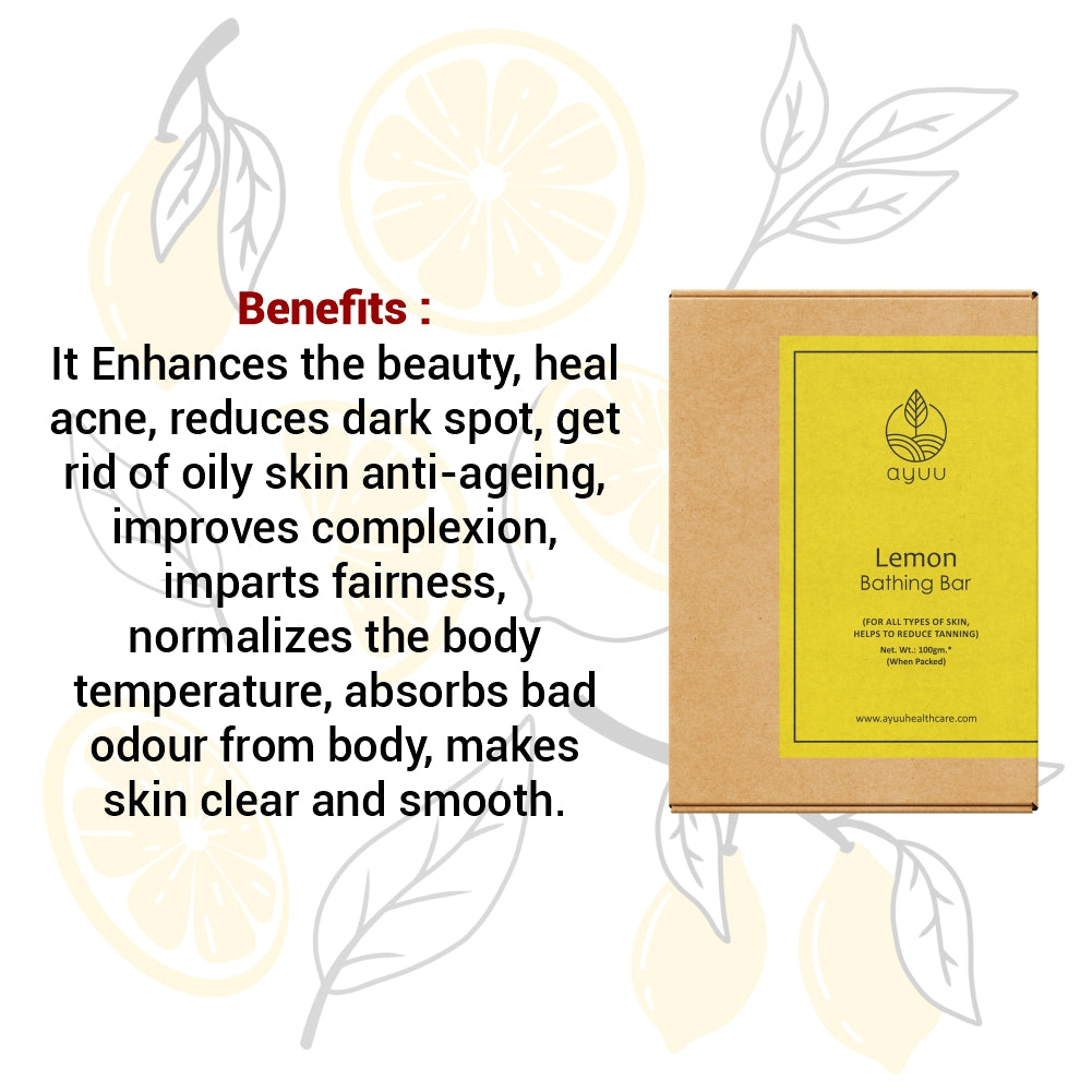 Lemon Bathing Bar
