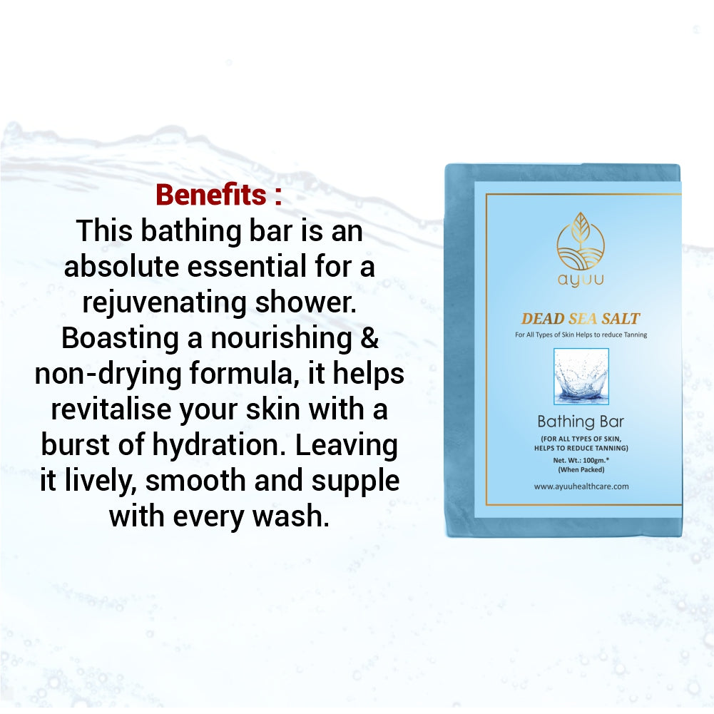 Dead Sea Salt Bathing Bar