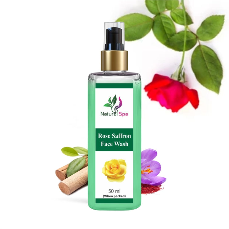 Rose Saffron Facewash