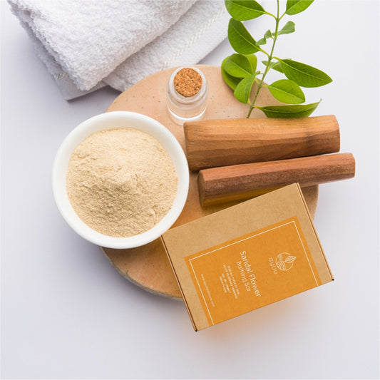 Sandal Flower Bathing Bar