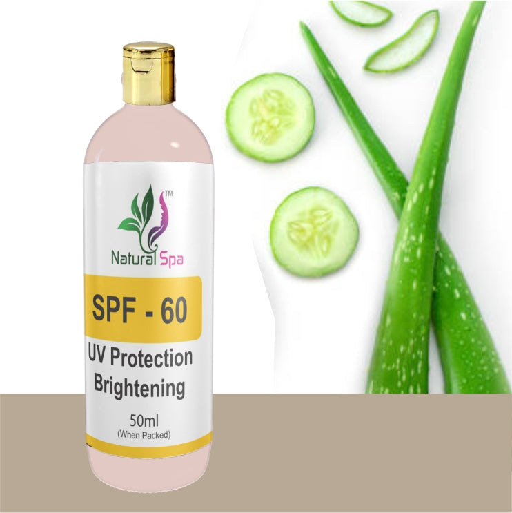 SPF-60, UV Protection Brightening Cream
