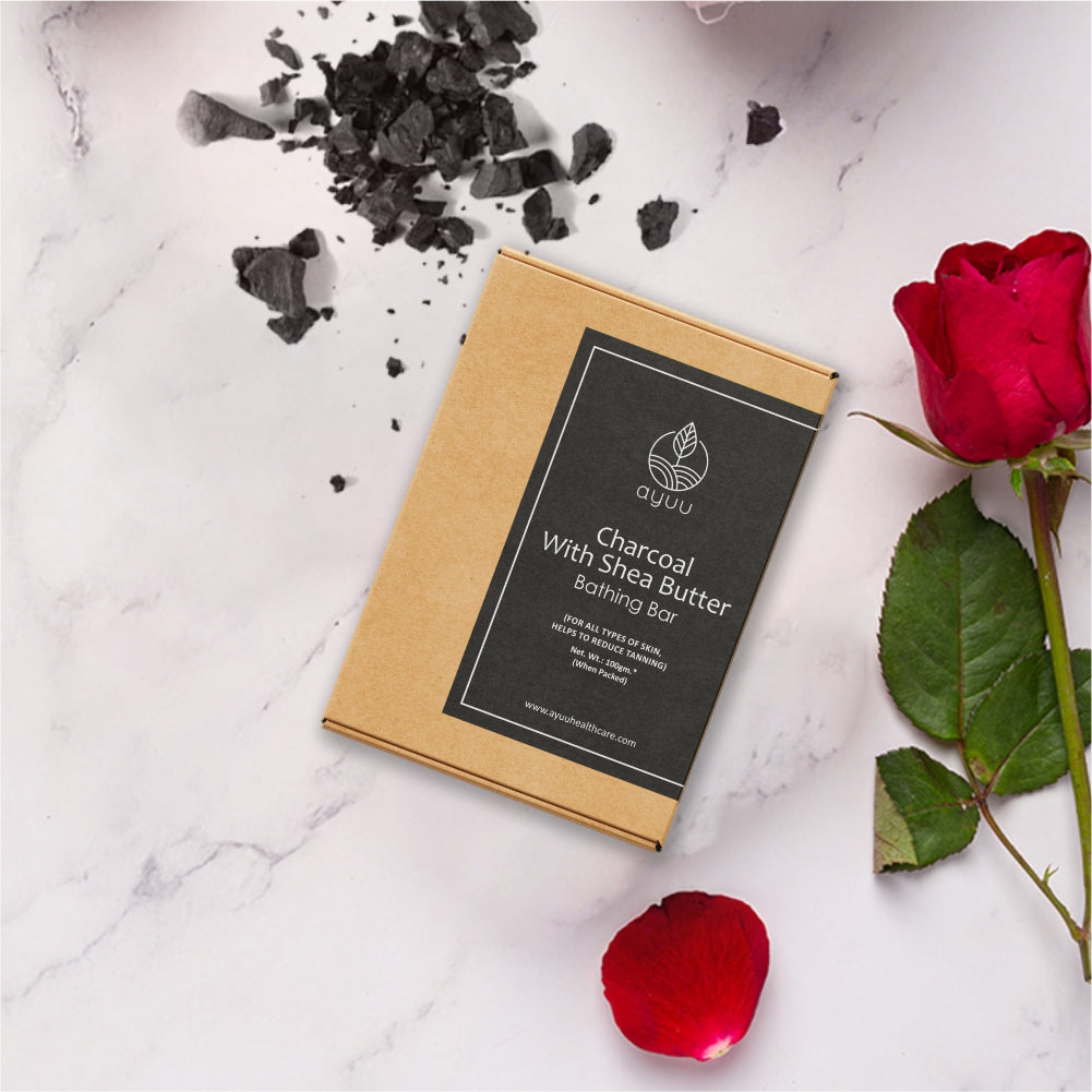 Charcoal With Shea Butter Bathing Bar